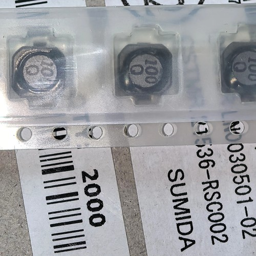 议价全新原装贴片屏蔽功率电感CDRH62B-100MC，10UH