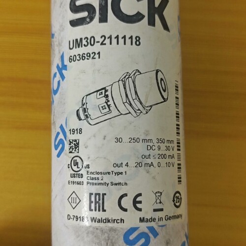 议价全新原装SICK施克 UM30-211118 超声波传感器