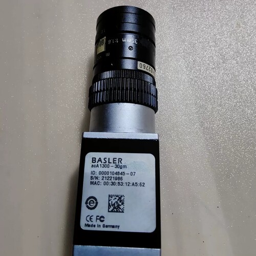 议价出一台巴斯勒工业相机acA1300-30gm，成色如图，功能