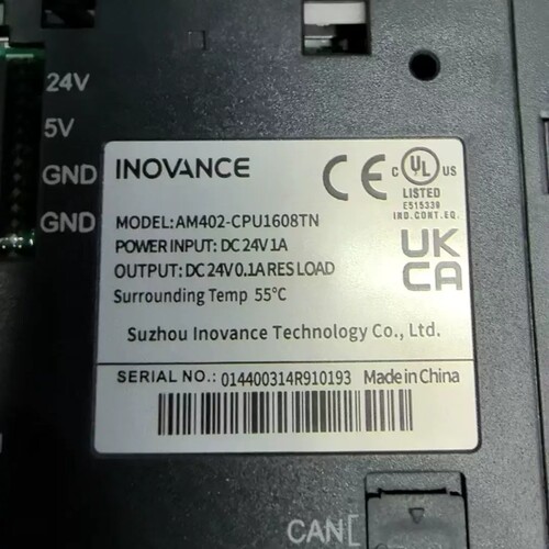 议价汇川 INOVANCE PLC控制器 AM402-CPU16