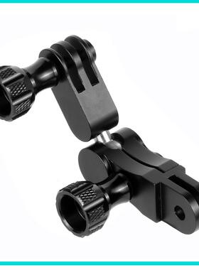 适用OSMO ACTION运动相机GoPro10金属转接头支架魔术手万向调节臂