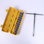 极速可换头T型1 2套筒扳手外六角T形L型K扳手t字丁字手用维修工具