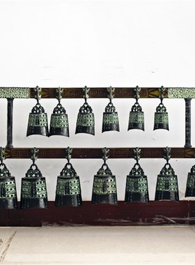 青铜器曾侯乙编h钟古典中式仿古摆件家居软装饰品乐器定做拍戏影