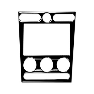 饰 装 亮黑汽车内饰改 09福特k野马空调控制面板钢琴黑改装 适用05