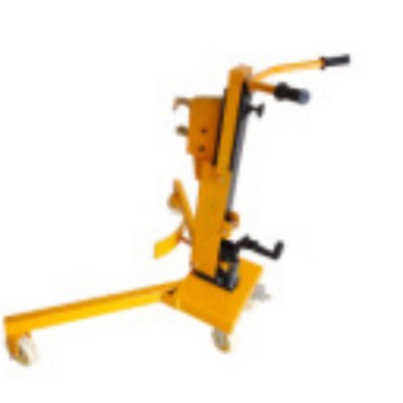 手动液压油桶g搬运车咬嘴圆桶铁桶塑料桶液压叉车装卸车手推搬运