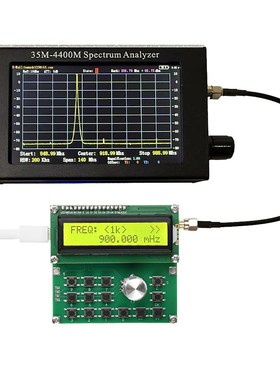 35MHz-4400MHz射频信号发生器DC 4.B5V-5.5V ADF4351信号源 Type-
