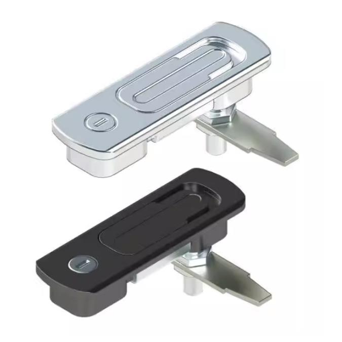 原装品质 XAX71 XAX72 怡合达型压缩式防水平面锁 把手按压转动式