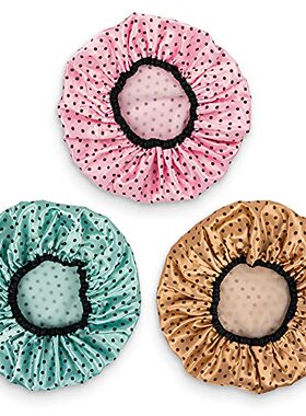 极速Shower Capis for Women 3 Pack in Different Colors - For