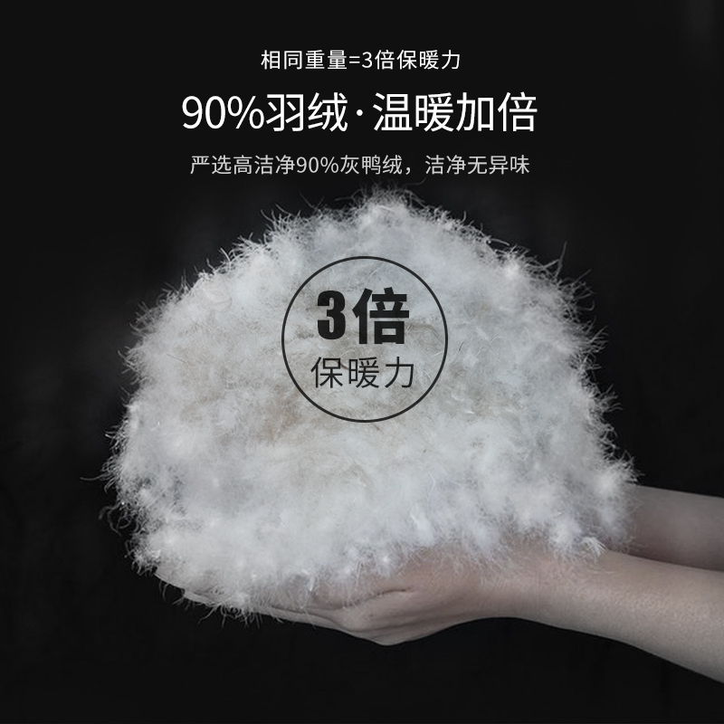 羽绒汽车抱枕被子两用折叠车内车用加厚I羽绒毯空调被睡觉靠枕车
