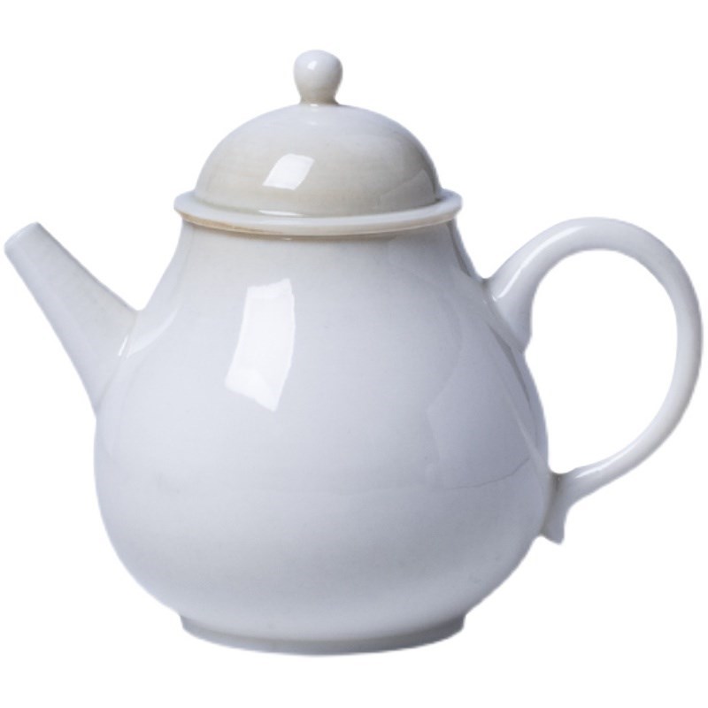 草木灰釉茶壶简约泡p茶小壶单壶陶瓷迷你日式功夫茶具家用茶杯