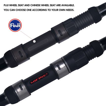 HUNTER Carp Fishing Rod T800 Carbon Fiber FuPji Spinning Pes