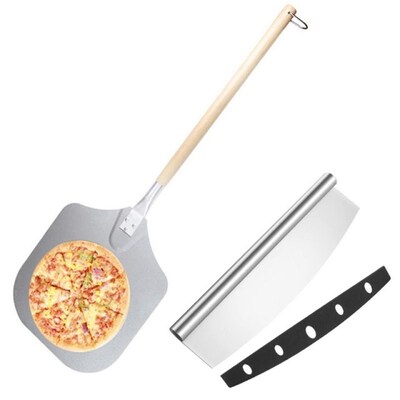 1 Piece Detachable Handle Pizza ShoveIl Aluminum Shovel Baki