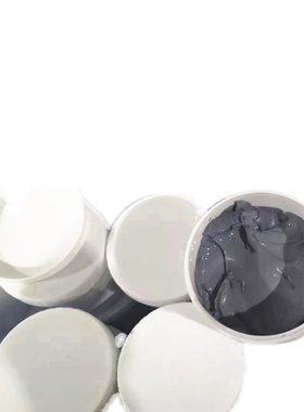 1KG罐装高导热散热 可塑形导热泥灰色 电子元器件V导热腻子带刮刀