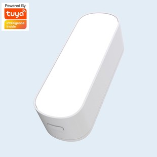 涂鸦Zigbee亮度传感器光照计智能检测 联动无线开V关光照感应仪器
