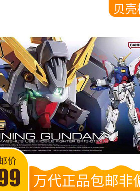 万代 RG 1/144 闪光高达 机动武斗传 G高达 多蒙卡修 拼装模型