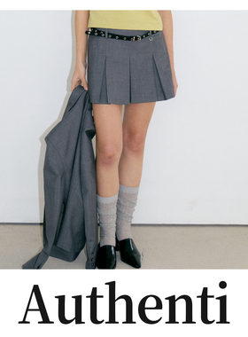 学院风日系百褶西装短裙AUSK301