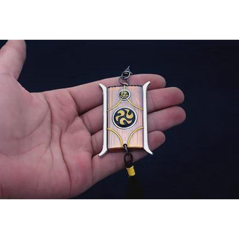 567刺客令牌挂件大号伍六七暗影刺客g柒腰牌模型合金属钥匙扣挂饰