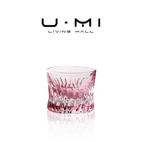 U Mi LIVING·冰滴 | 酒具轻奢高端手工刻花水晶玻璃杯威士忌杯子