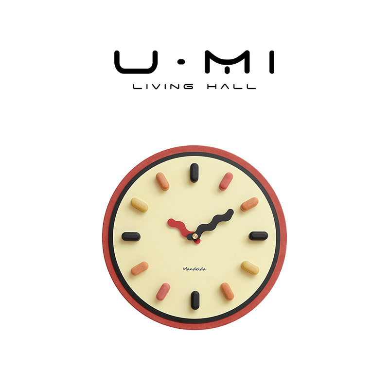 U Mi LIVING · 绘画 | 时钟客厅轻奢挂钟家用时尚创意墙面装饰