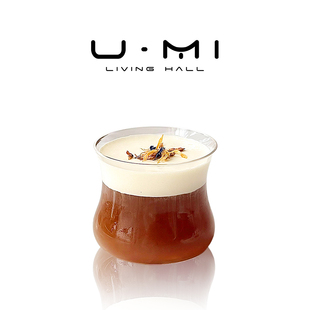U Mi LIVING · 漫享 | 玻璃杯ins风咖啡杯冰美式拿铁杯dirty杯