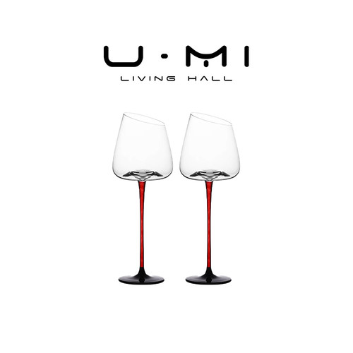 U Mi LIVING·红杆 | 酒具欧式香槟杯套装创意水晶玻璃红酒高脚杯