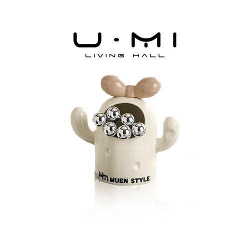 U Mi LIVING · 甜喳 | 水果叉套装不锈钢可爱陶瓷叉罐蛋糕水果签