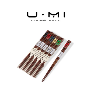 筷子鸡翅木樱花防滑家用日式 木箸 LIVING· 一人一筷餐具