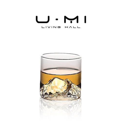 U Mi LIVING·观山 | 酒具洋酒杯家用高档威士忌酒啤酒杯耐热水杯