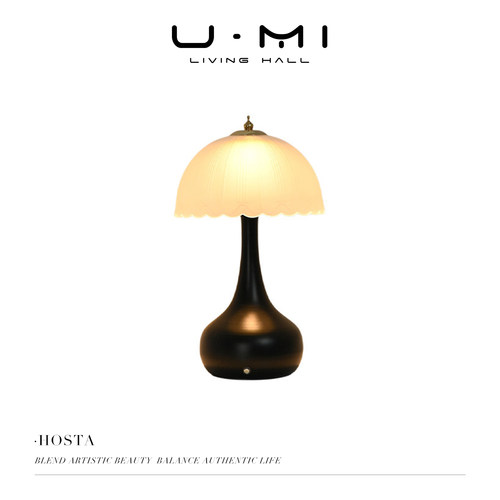 U Mi LIVING · 玉簪 | 小夜灯轻奢复古玻璃卧室装饰台灯创意民宿