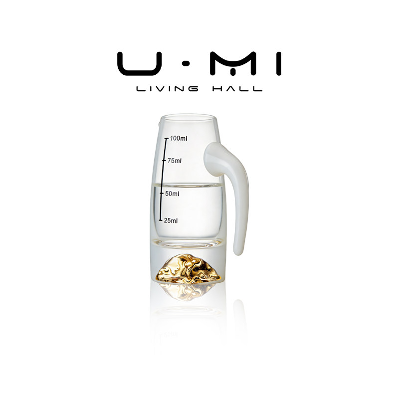 U Mi LIVING · 清升 | 酒具金箔高端高级分酒器白酒杯玻璃杯套装