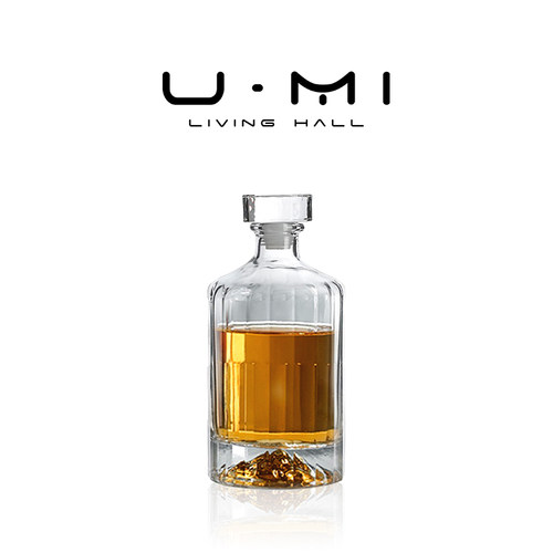 U Mi LIVING · 浮光 | 威士忌分装酒瓶欧式创意水晶玻璃密封酒樽