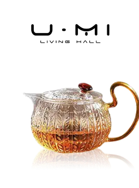 U Mi LIVING·麦穗 | 茶壶茶水分离泡茶壶家用单壶玻璃耐高温茶器
