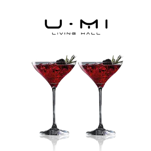 酒具法国无铅水晶玻璃杯鸡尾酒杯香槟杯红酒杯 LIVING·闪莹