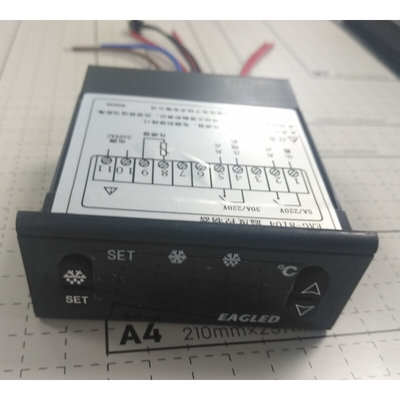 EAGLED鹰格EAG-8104温控器冷柜蛋糕柜点菜柜温控仪化霜温度控制器