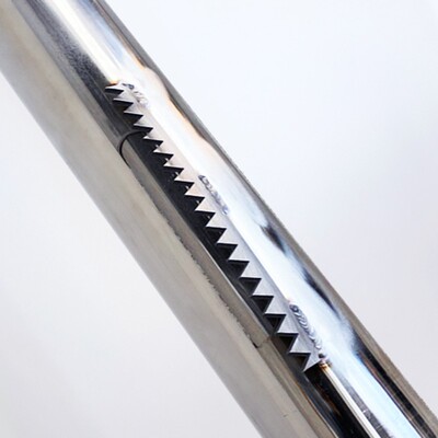 不锈钢取样器玉米棒子玉米篓子锯齿状探子双管手动扦样