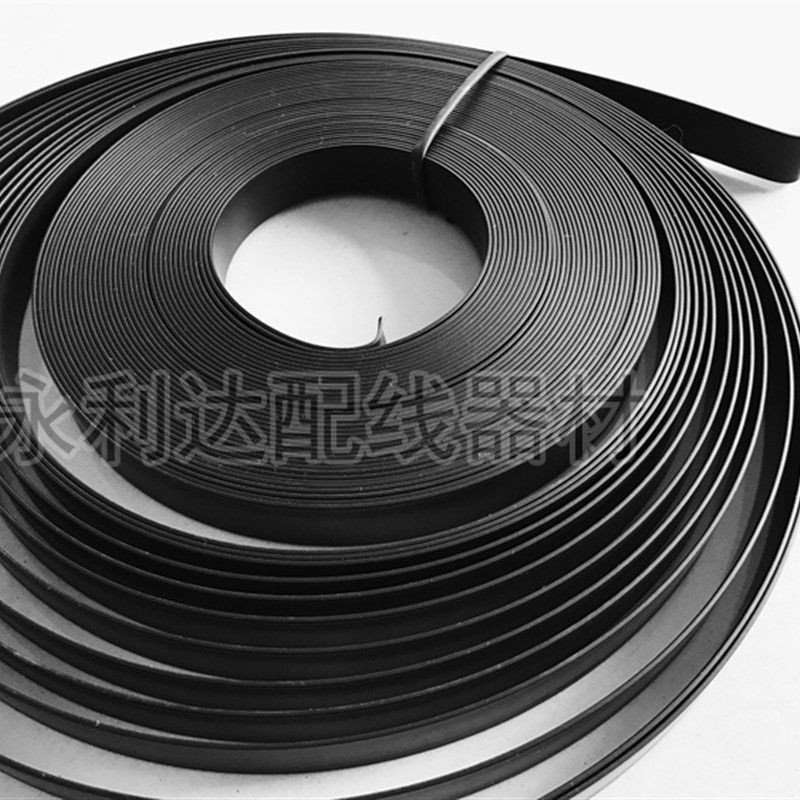 304包塑不锈钢盘带 船用电缆打包带捆扎带 黑色打包带8*1.2mm