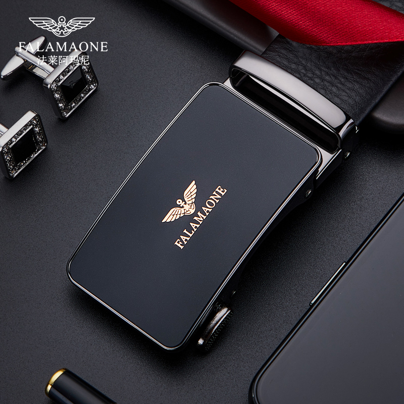 法莱阿玛尼旗舰店男士皮带自动扣