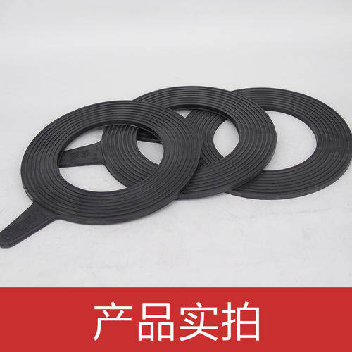 法兰橡胶垫片橡胶密封垫圈阀门管道圆形平胶皮垫优质橡胶法兰垫片