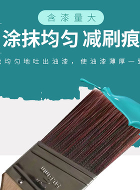 油漆刷无痕墙面乳胶漆滚筒刷耐高温涂料胶水清洁扫尘小刷子