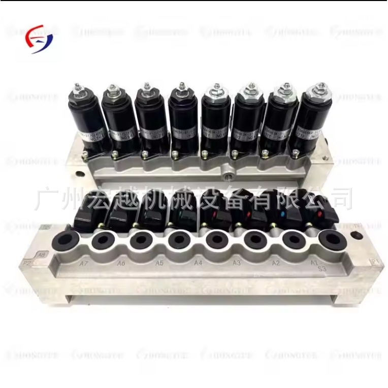 SK200-8 sk250-8 sk350-8 SK235SR电磁阀组YN35V00047F1 YN35V000