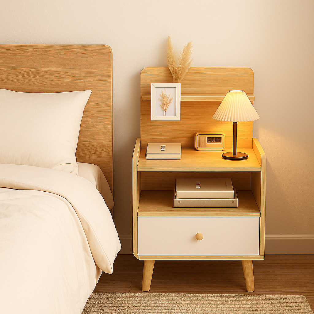 床头柜热卖简约储物柜置物柜加高款现代卧室家用小型床边柜小柜子