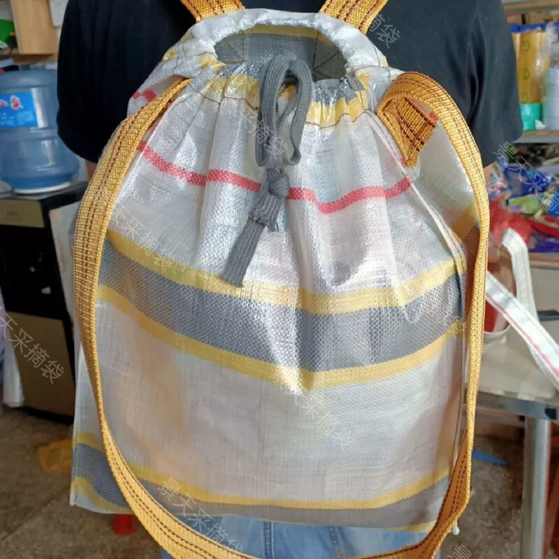 挖笋袋单肩双肩两用背玉