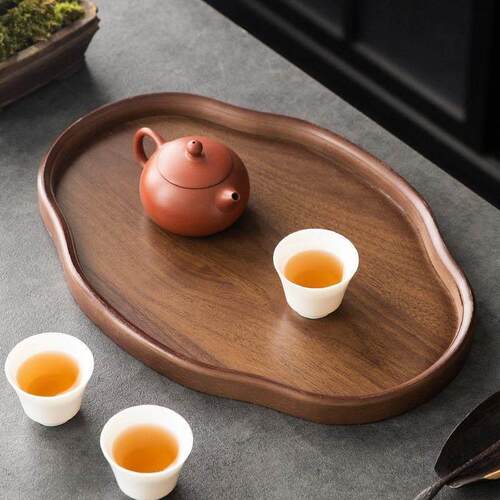 胡桃木质托盘茶盘2025新