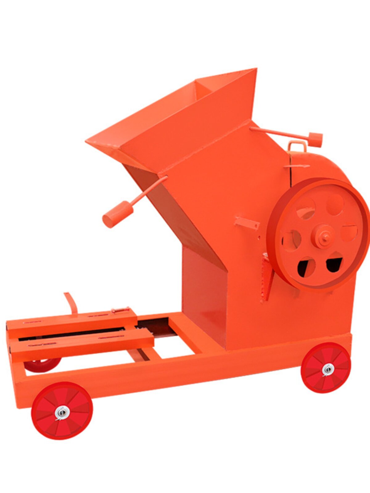 直销锤式破碎机小型移动碎石机水泥砖块鹅卵石花岗岩建筑垃圾粉碎