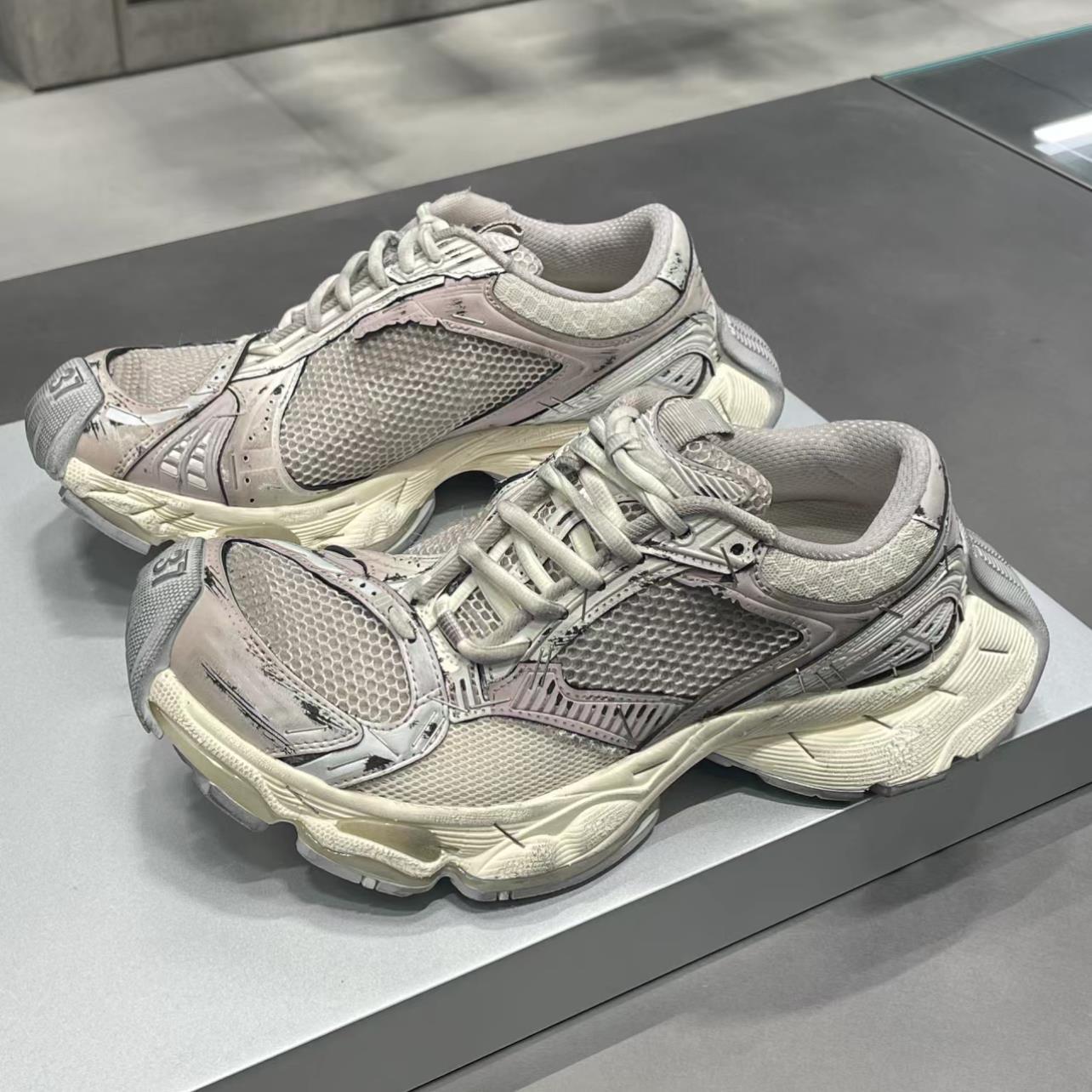 thumbnail for Prowow staples, dad shoes, platform sneakers, couple heightened, dirty shoes, casual fashion fashion shoes women