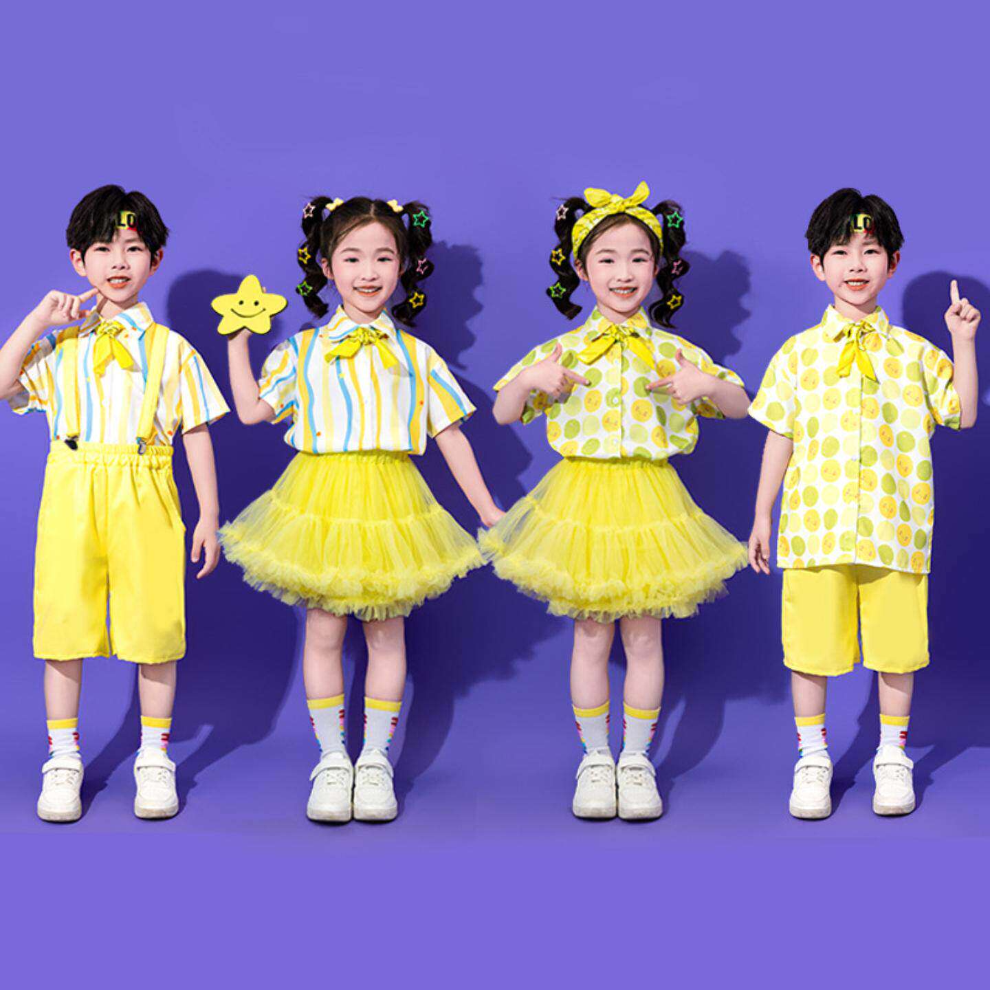 六一儿童节演出服幼儿园