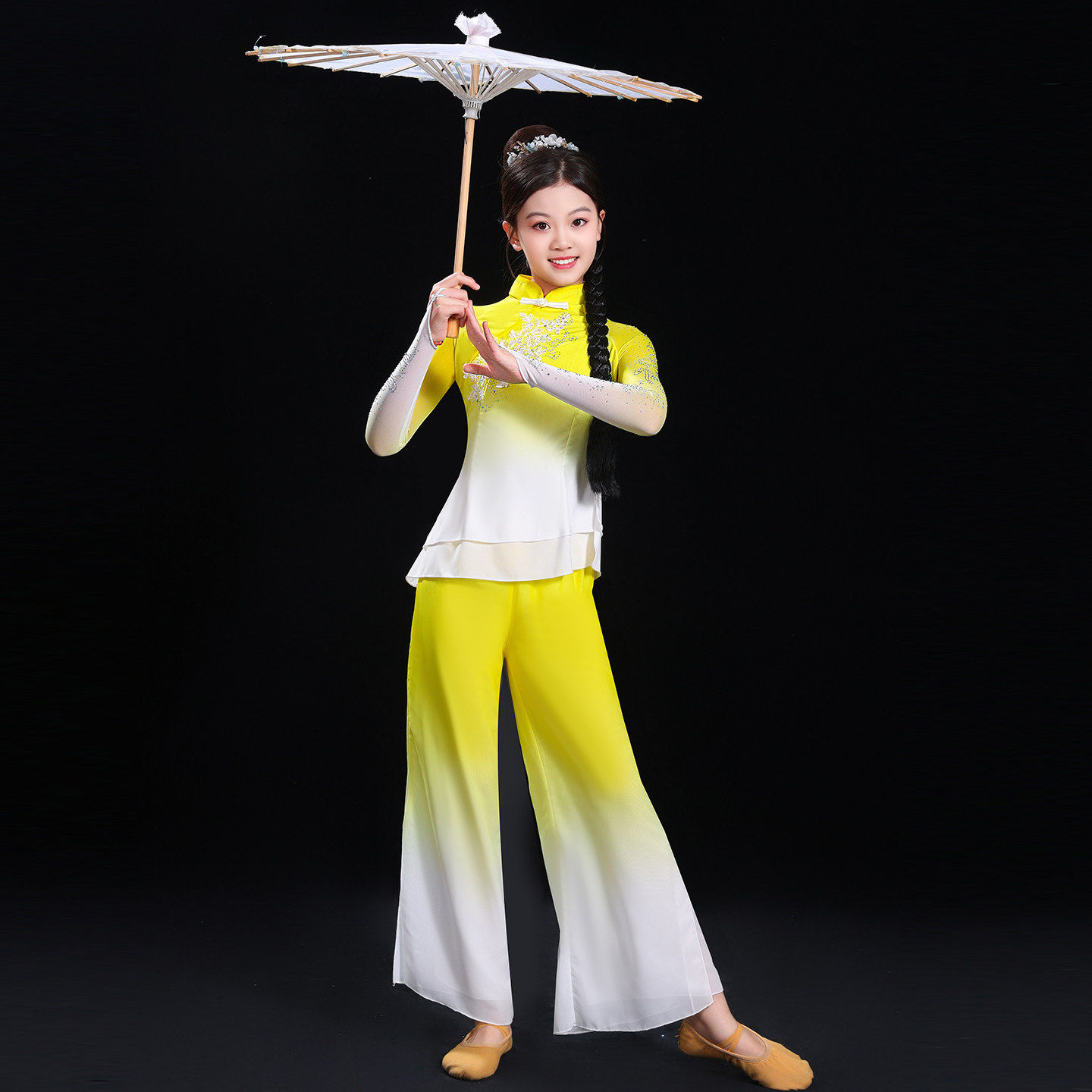 水语纱谣儿童舞蹈服良宵