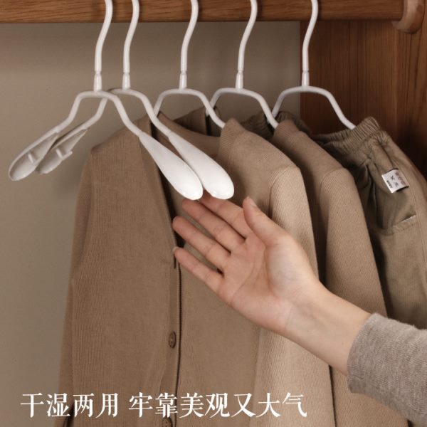 衣 儿童衣架衣架防滑  印堂金属衣架白色龙 防  包邮浸塑