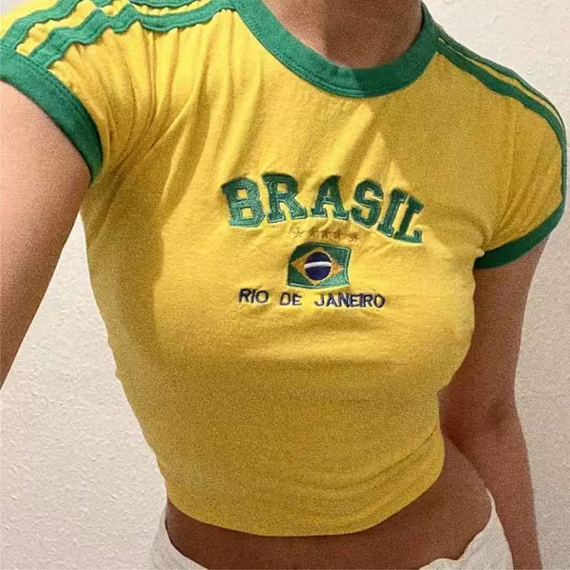 2024 Top Green Tshirt Short Sleeve Baby Girl Top