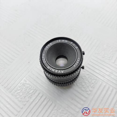 工业相机镜头C口 LENS 12MM F1.2镜片成像